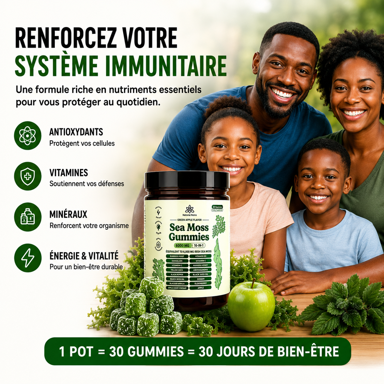 Gommes à la mousse marine 16 en 1